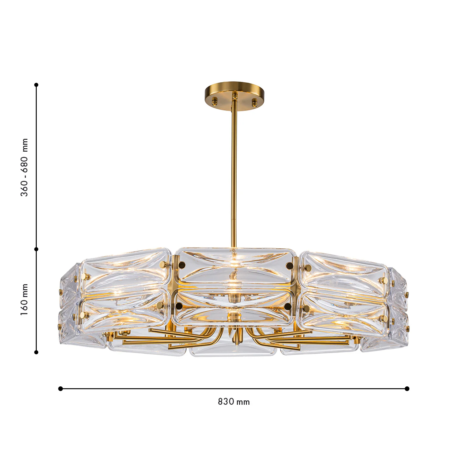 Подвесные люстры Favourite 4764-10P Glacies