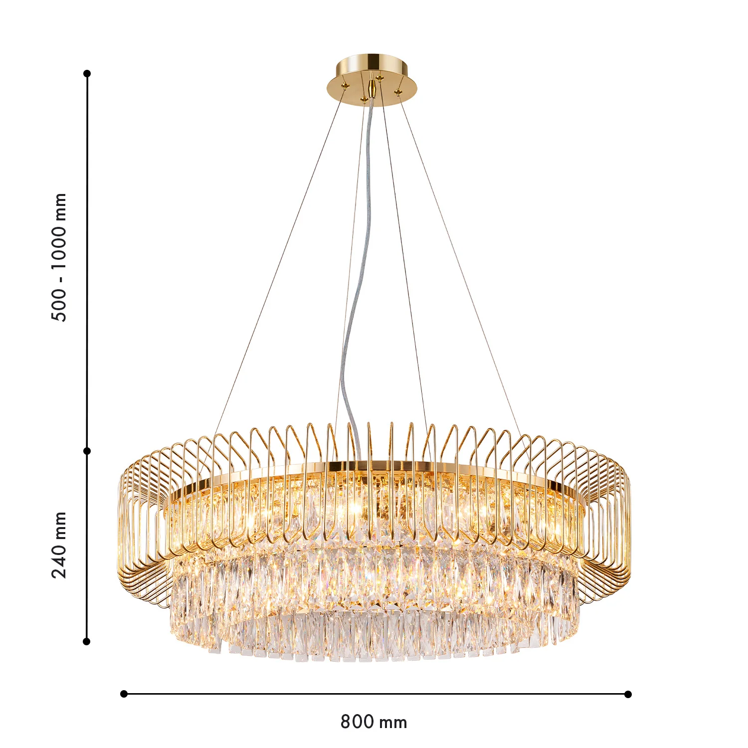 Подвесные люстры Favourite 4779-10P Subito