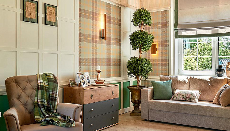 Английская гостиная 