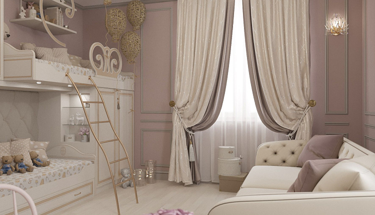 Проект детской от Юлии Комиссаровой