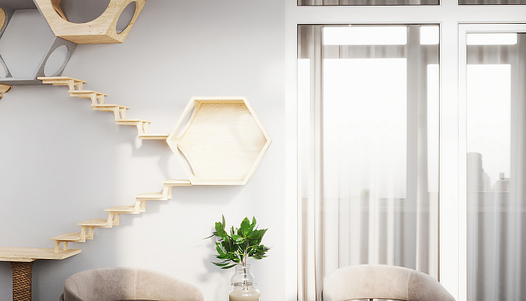 Проект дизайнера Инги Маковецкой - квартира в неоклассическом стиле в Астане