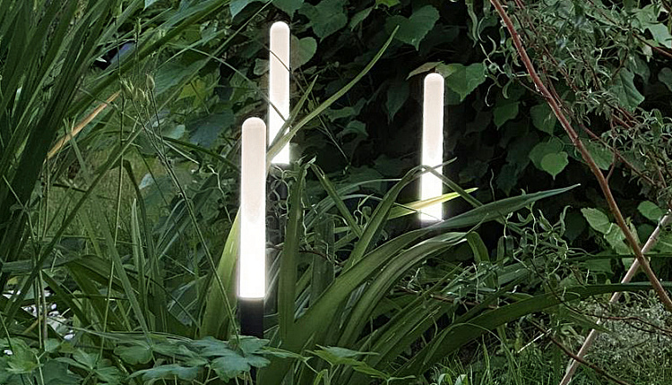 Реализация проекта уличного освещение в одном из загородных домов Подмосковья