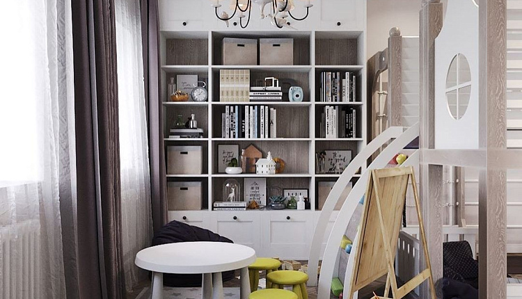 ПРОЕКТ ИГРОВОЙ ДЕТСКОЙ КОМНАТЫ ОТ @neo_house  