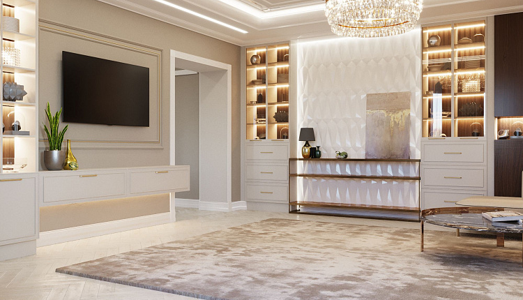 Проект гостиной