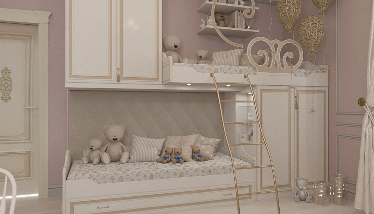 Проект детской от Юлии Комиссаровой