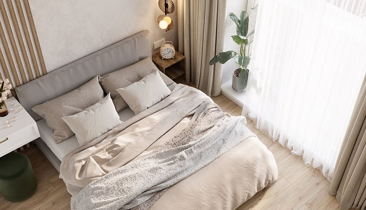 Проект спальни от дизайнера @fg_dproject