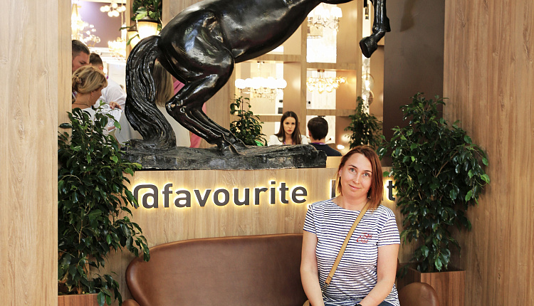 Интерлайт 2019. Фотозона Favourite. Гости