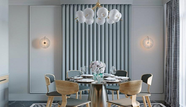 Проект многофункциональная кухня от дизайн-студии Анны Михеевой