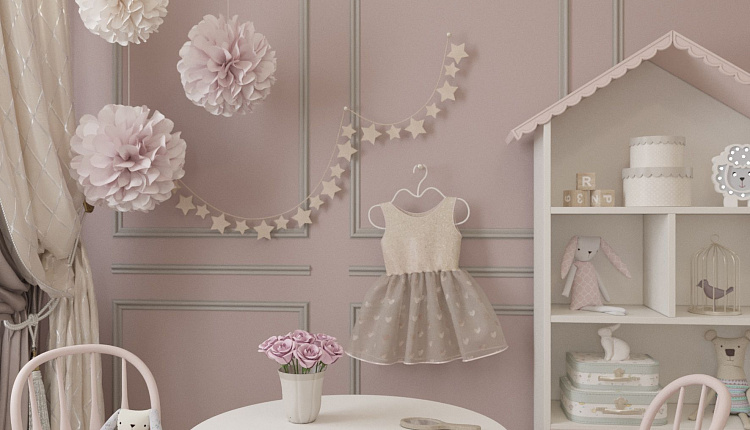 Проект детской от Юлии Комиссаровой