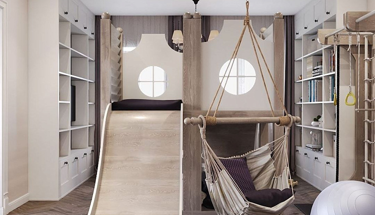 ПРОЕКТ ИГРОВОЙ ДЕТСКОЙ КОМНАТЫ ОТ @neo_house  