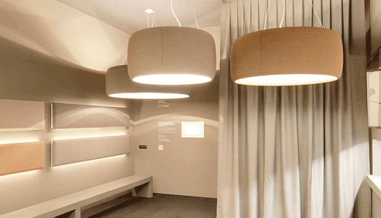 Звукопоглощающие светильники 