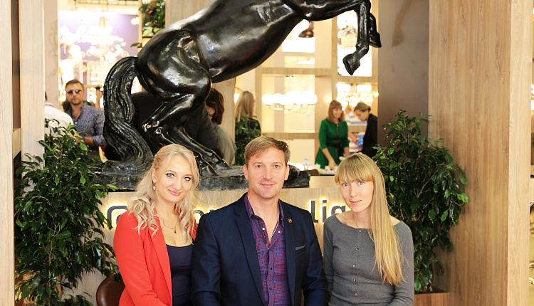 Интерлайт 2019. Фотозона Favourite. Гости