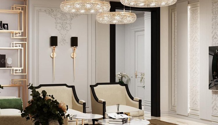 Проект квартиры в солнечной Абхазии, разработанный дизайнером Светланой Кесян