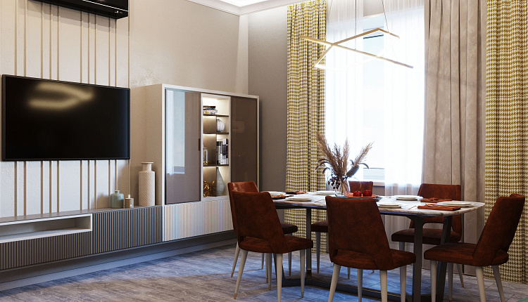 Проект гостиной