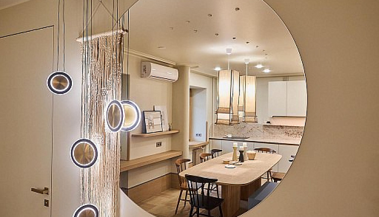 Современный интерьер с элементами национального колорита