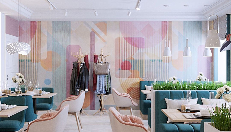 Cafe AKADEMIKA vizualization by @neo_house