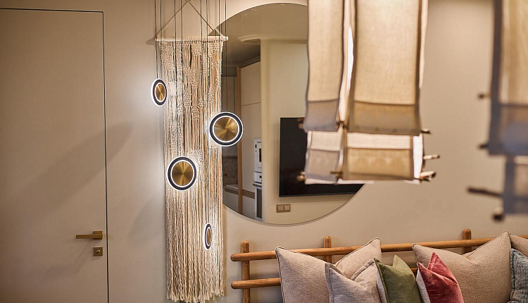 Современный интерьер с элементами национального колорита