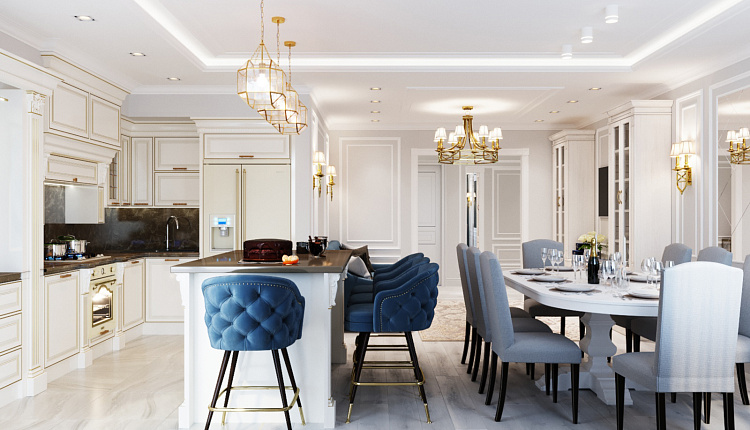 Квартира ЖК "Сердце Каспия", г. Астрахань. Дизайн студия SAPAROVA