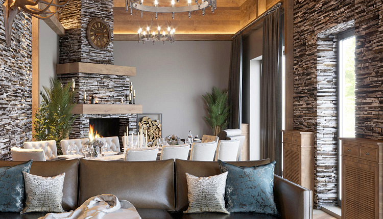 Каминный зал по проекту Эрика Боранукова