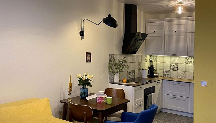 Проект стильной кухни от дизайнера Алины Коноваловой 